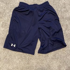 Under Armour Men’s Size Small Loose Fit Blue Shorts